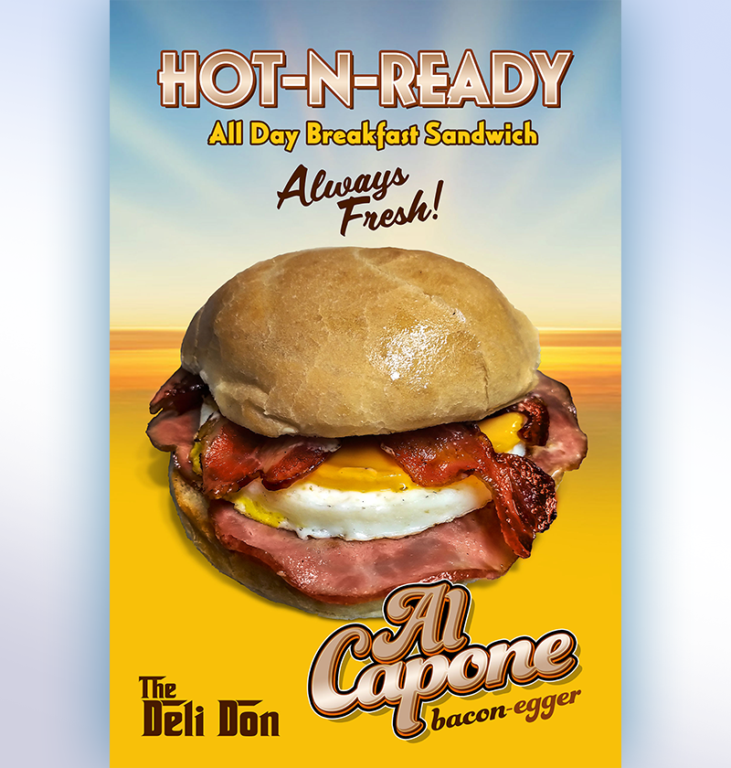 Deli Don Board Advertisement